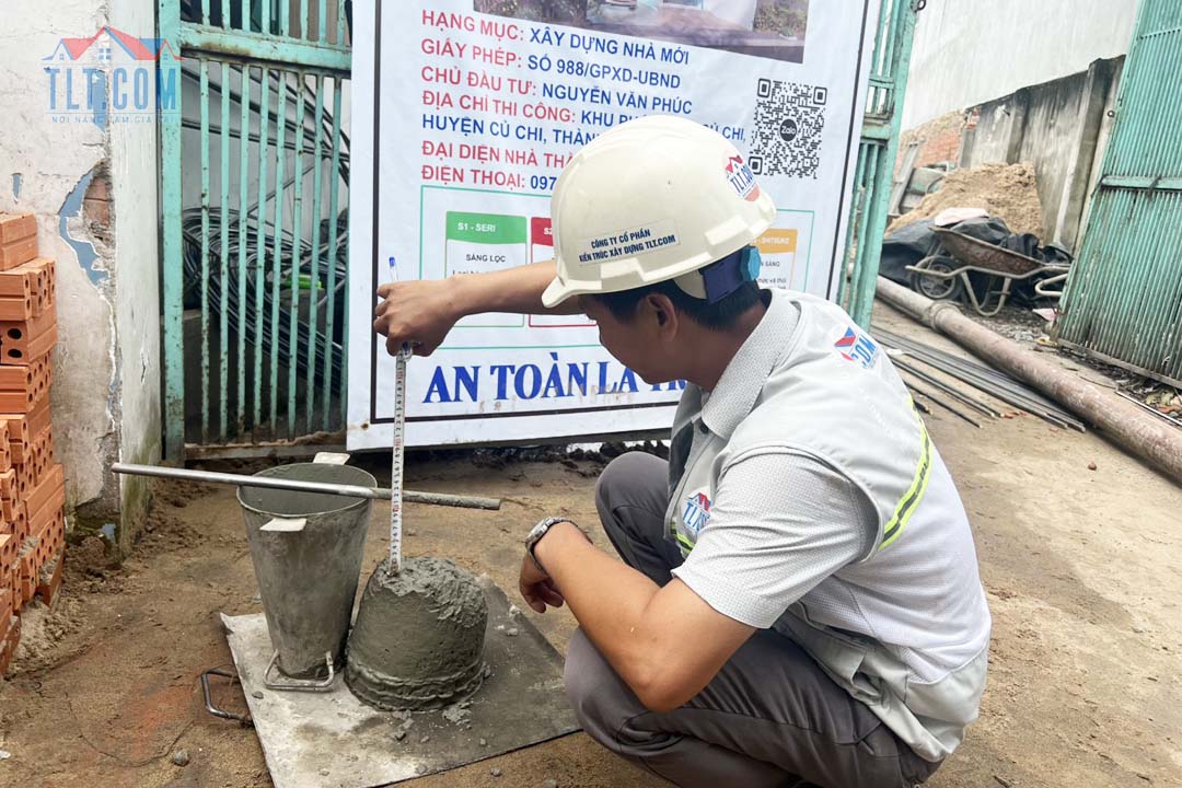 Chuẩn bị bê tông