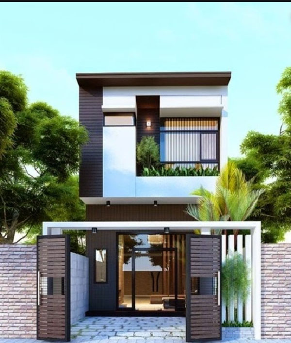 Nhà 1 trệt 1 lầu mặt tiền 5m