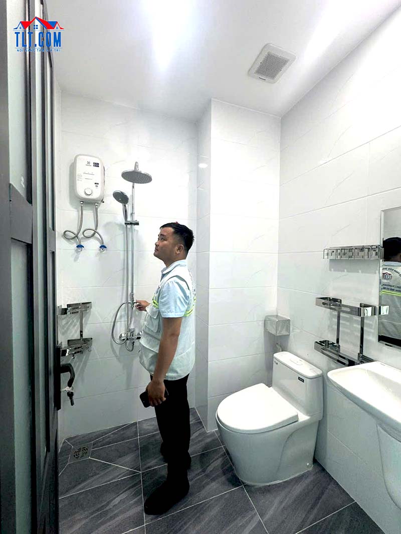 Không gian phòng vệ sinh