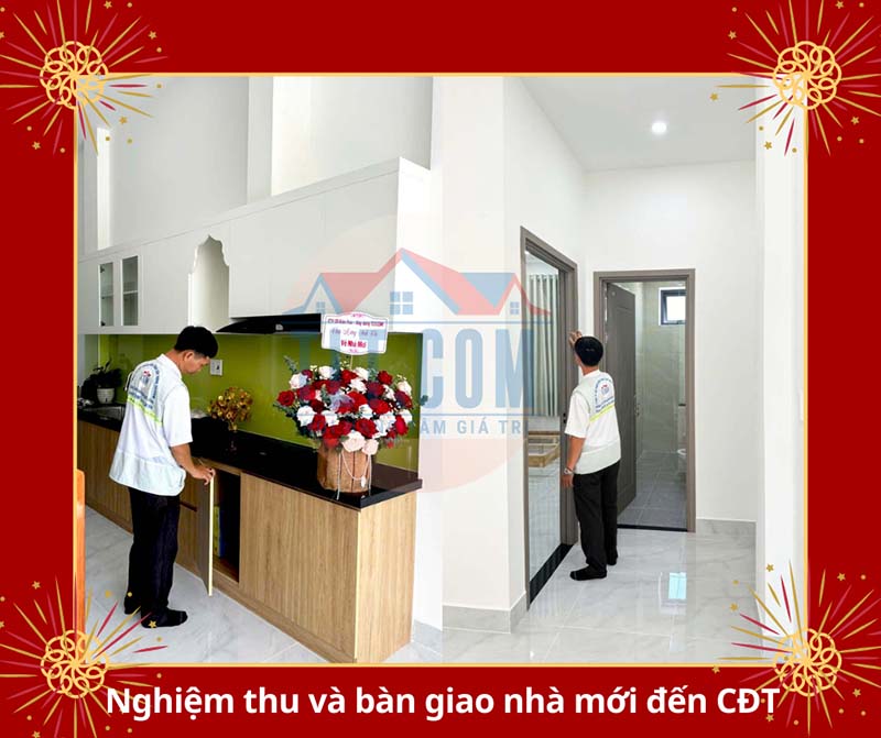 nghiệm thu v&agrave; b&agrave;n giao nh&agrave;