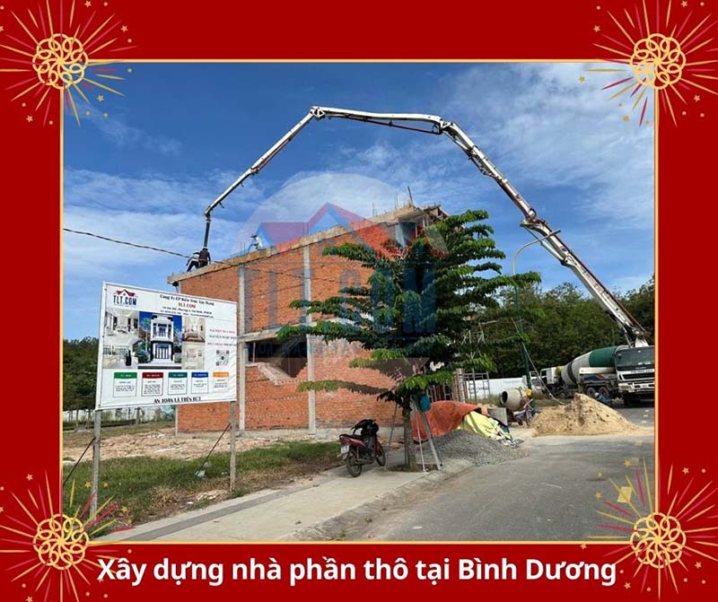 Qu&aacute; tr&igrave;nh thi c&ocirc;ng x&acirc;y nh&agrave; phần th&ocirc;