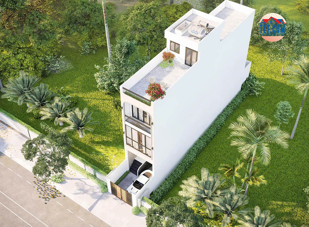 xây nhà tầng hầm nhà phố tphcm