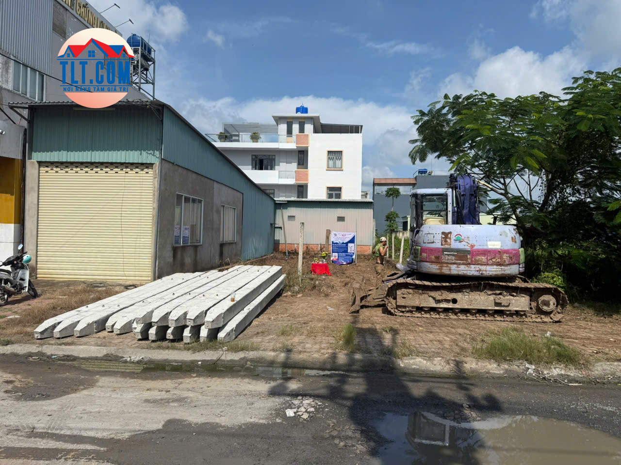 thi c&ocirc;ng &eacute;p cọc - khởi c&ocirc;ng c&ocirc;ng tr&igrave;nh