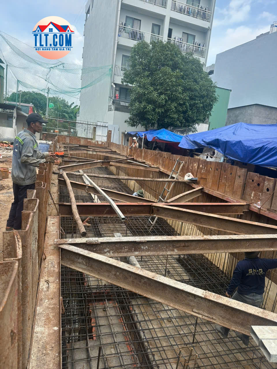 xây nhà có tầng hầm tại tphcm