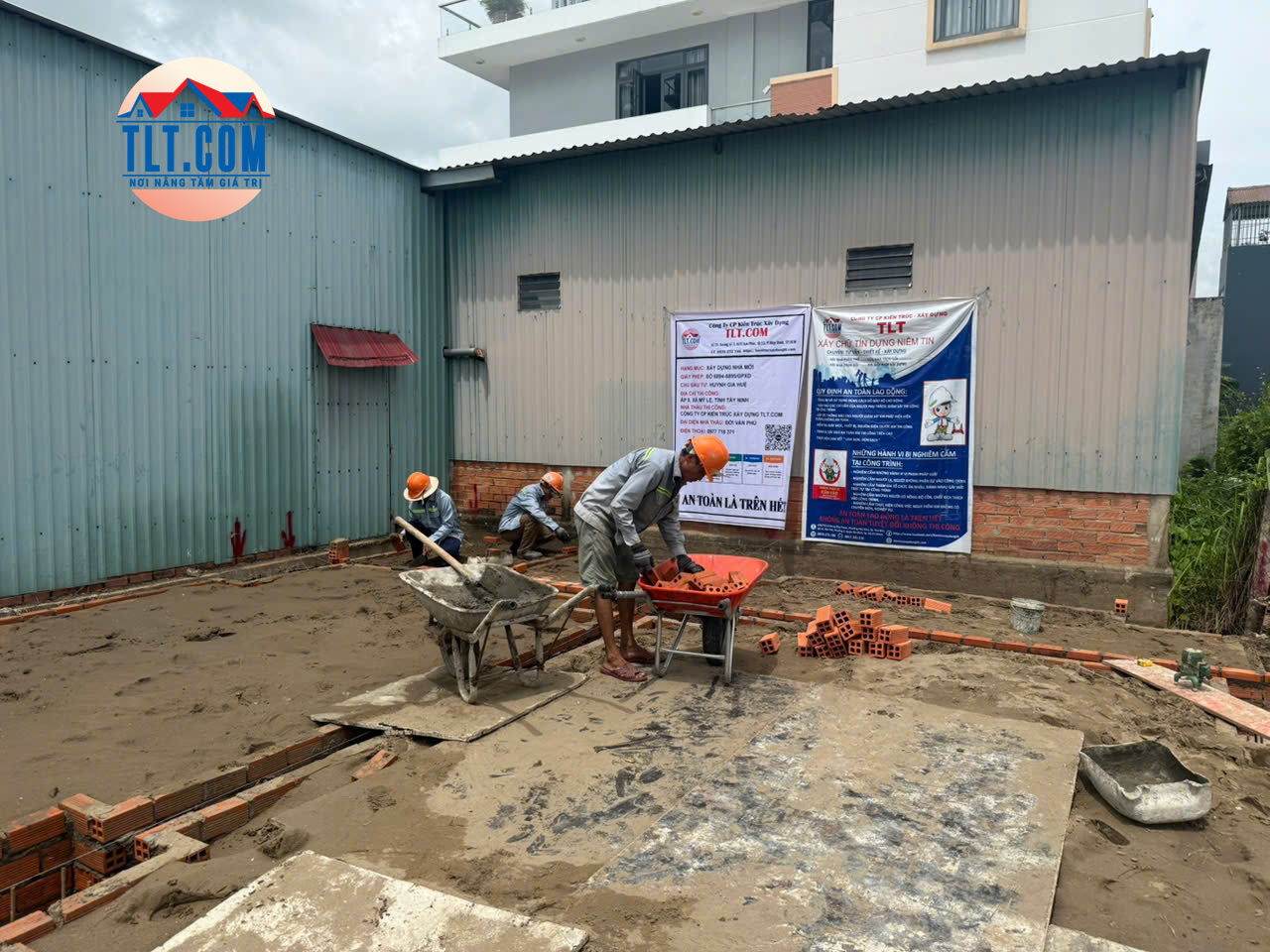 thi c&ocirc;ng x&acirc;y dựng nh&agrave; tại long an