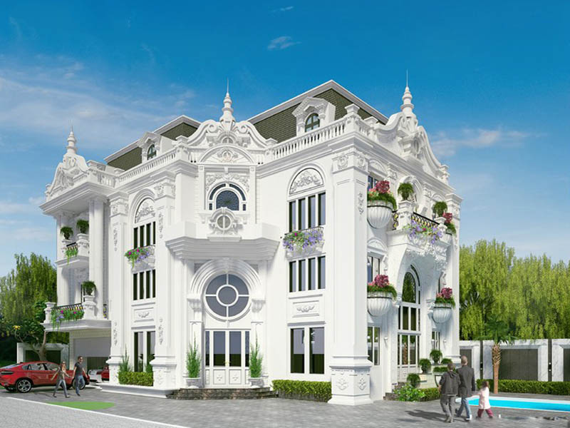 mẫu nhà cổ điển
