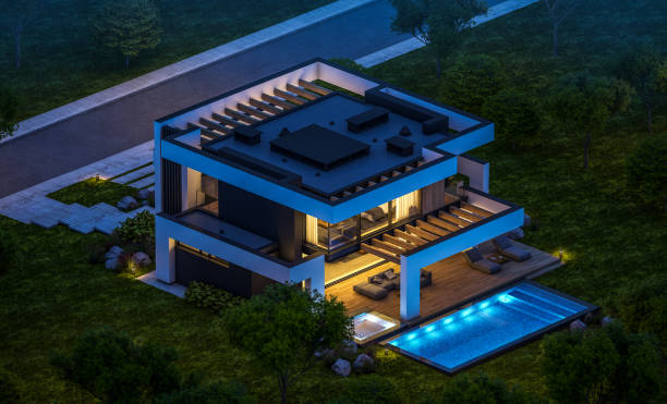 biệt thự c&oacute; hồ bơi