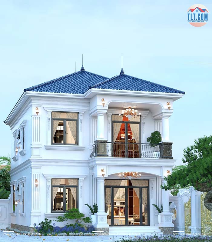 xay dung nha biet thu tron goi bac lieu