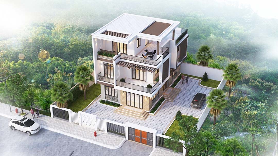 Mẫu nh&agrave; m&aacute;i bằng tại An Giang