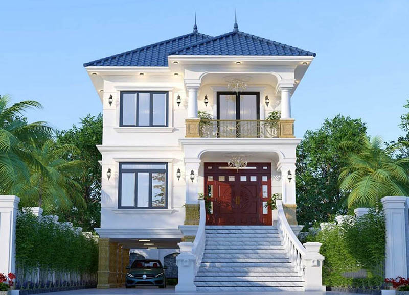 Nh&agrave; biệt thự hiện đại đẹp tại Ki&ecirc;n Giang