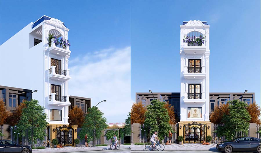 mẫu nh&agrave; phong c&aacute;ch t&acirc;n cổ điển