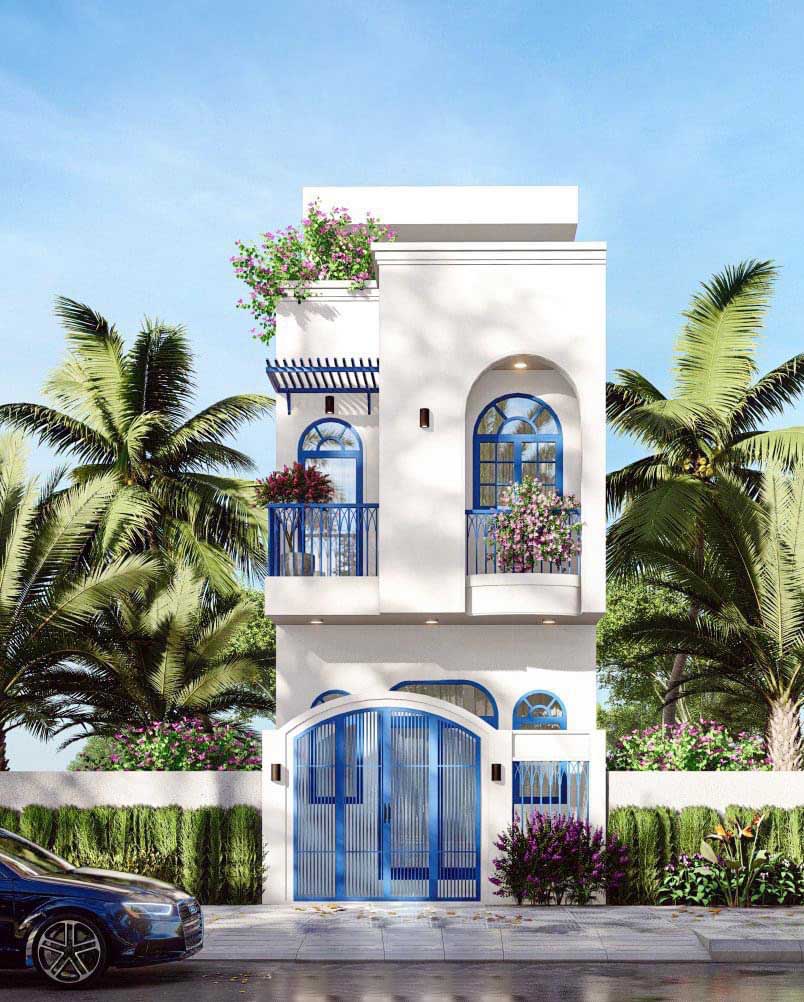 Nh&agrave; đẹp 5x20m