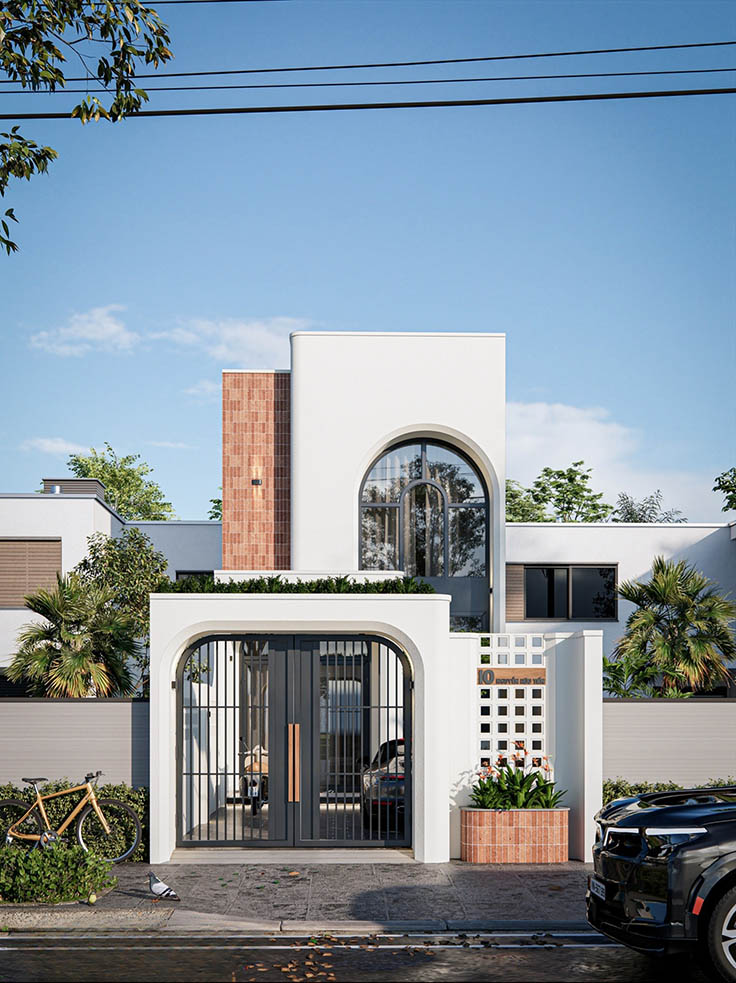 Nh&agrave; g&aacute;c lửng 5x20m