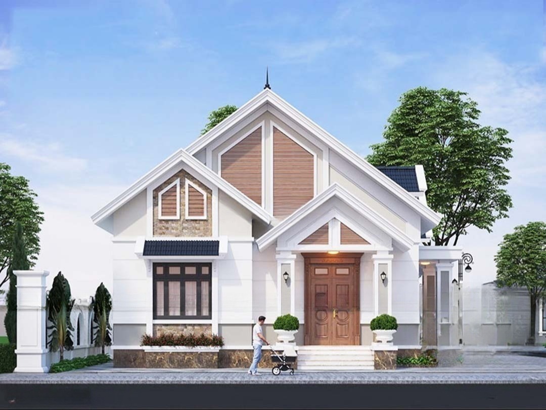 X&acirc;y nh&agrave; cấp 4 g&aacute;c lửng