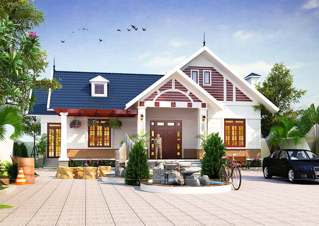 X&acirc;y nh&agrave; cấp 4 trọn g&oacute;i tại Hậu Giang
