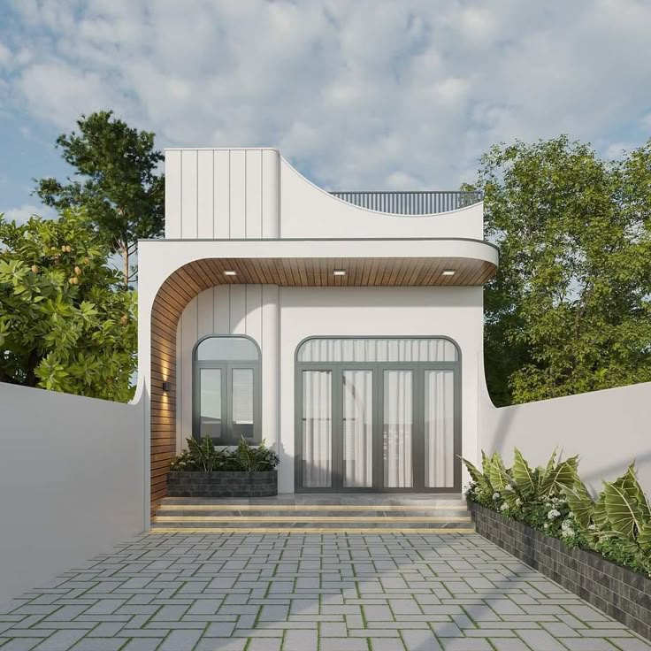 Nh&agrave; cấp 4 hiện đại