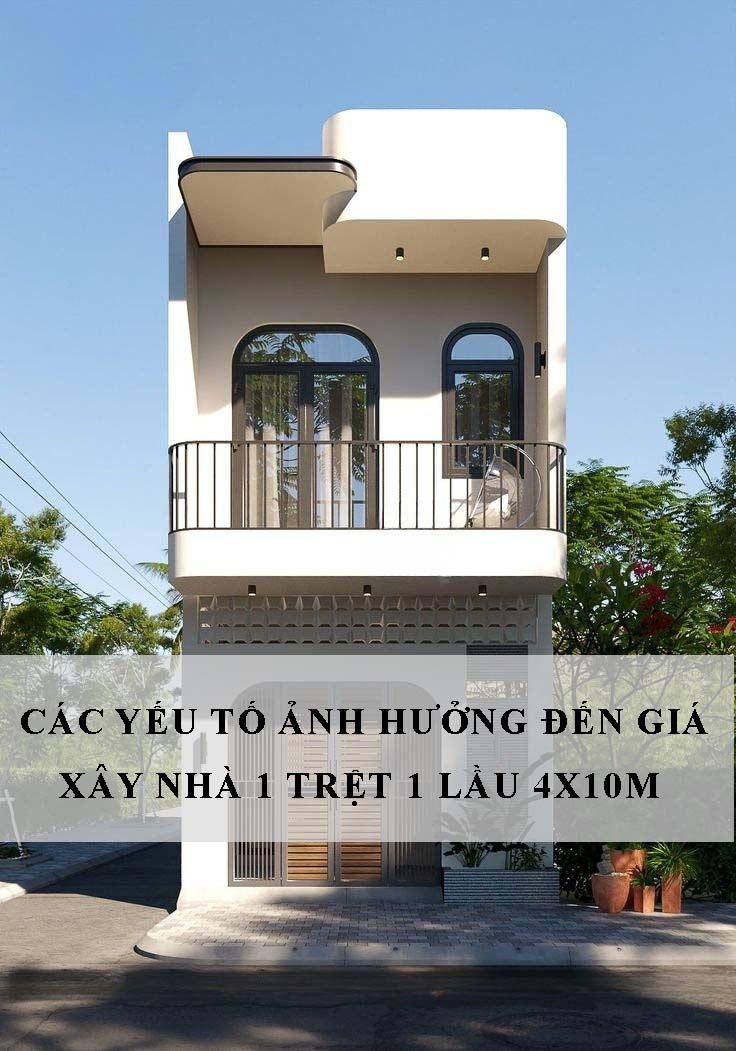 Yếu tố ảnh hưởng đến chi phí xây dựng nhà 2 tầng