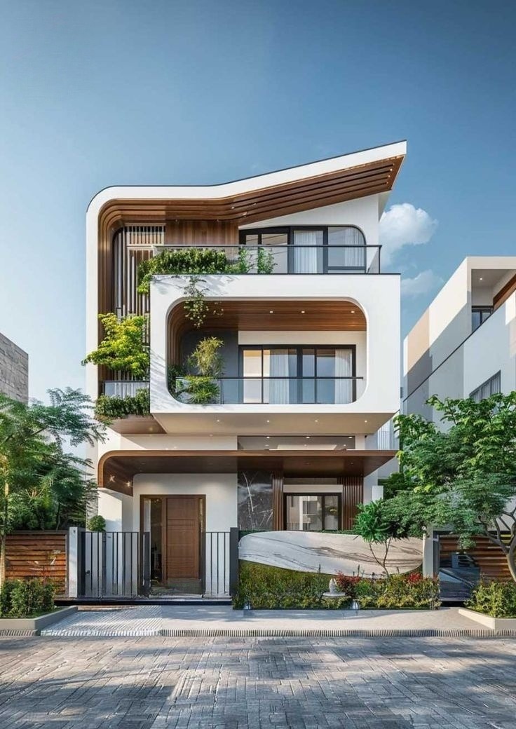 Nh&agrave; phố 3 tầng đẹp