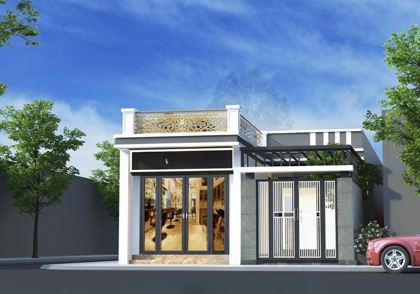 Nh&agrave; cấp 4 kết hợp với linh dioanh
