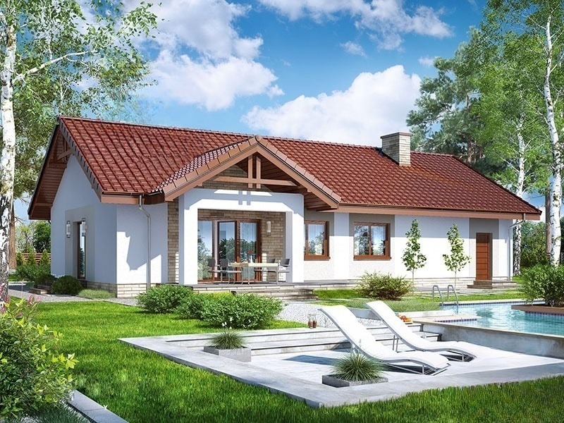 Mẫu nh&agrave; theo phong c&aacute;ch thiết kế ch&acirc;u &acirc;u