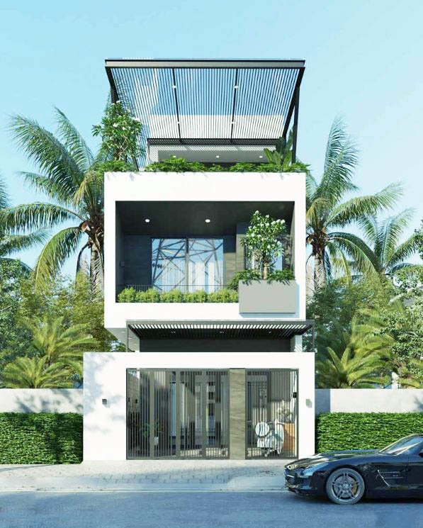 Nh&agrave; 1 trệt 1 lầu s&acirc;n thượng