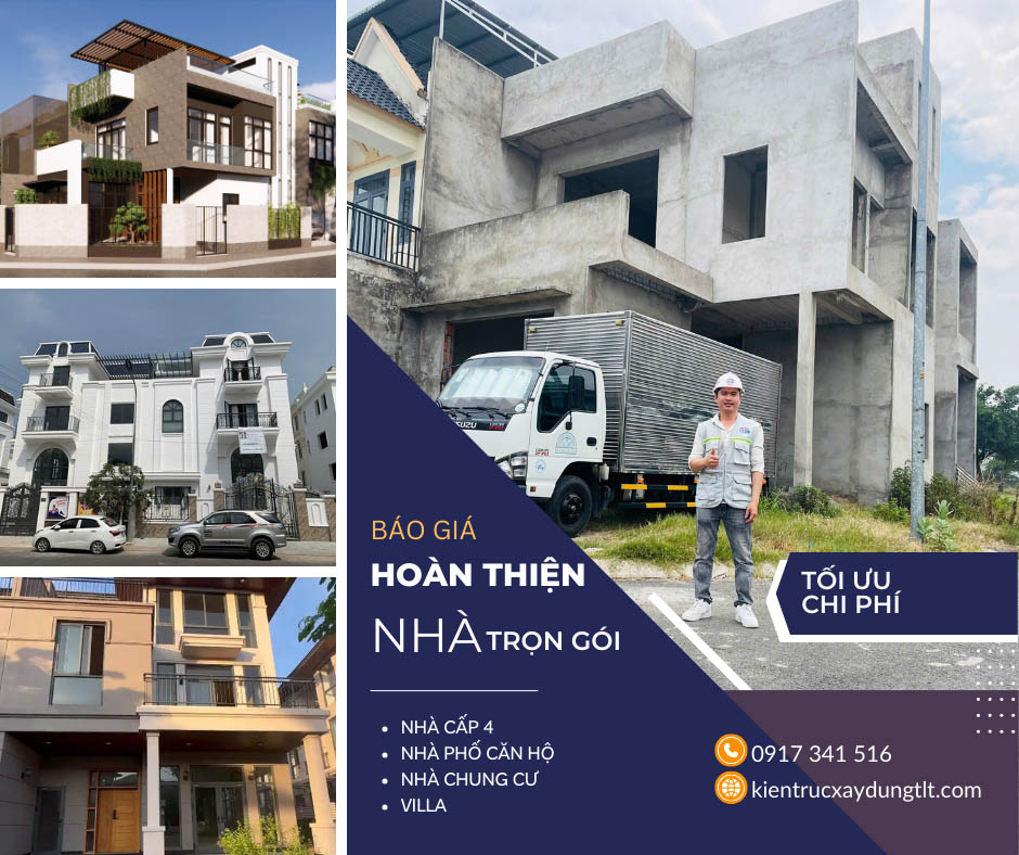Hoàn thiện nhà trọn gói