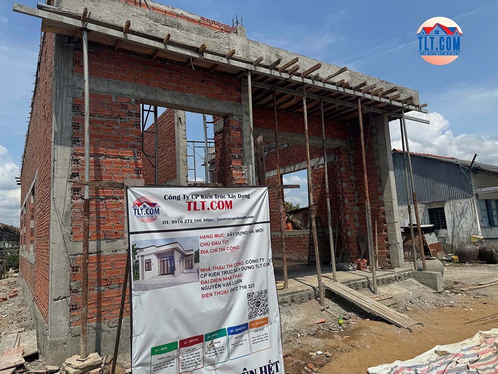 Xây nhà cấp 4 phần thô