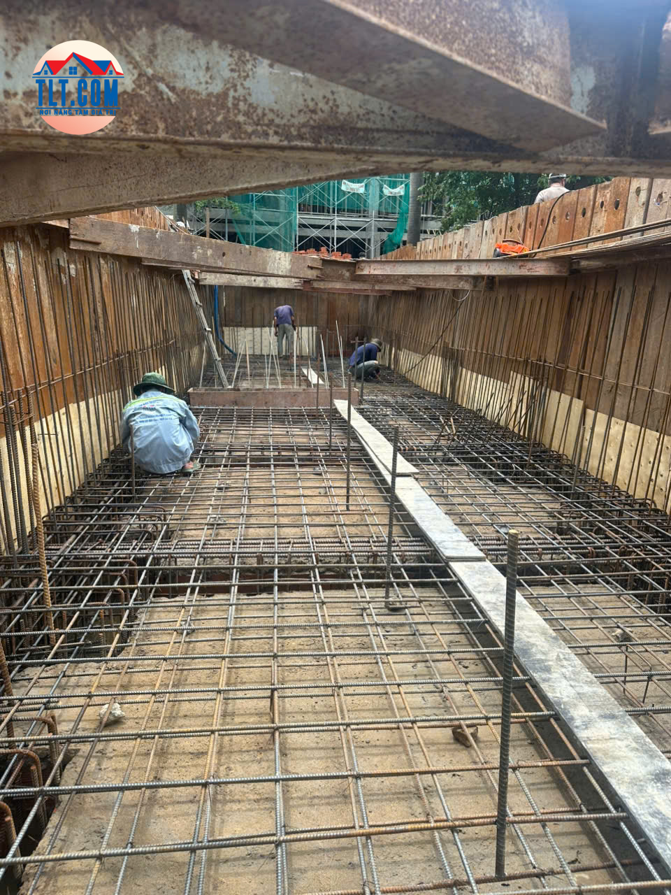 x&acirc;y nh&agrave; tầng hầm