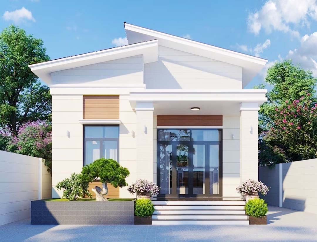 nhà cấp 4 hiện đại
