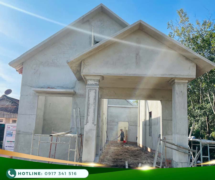 bàn giao nhà cấp 4 mái thái tây ninh