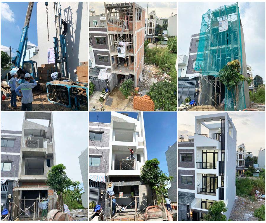 quy tr&igrave;nh thi c&ocirc;ng x&acirc;y nh&agrave; trọn g&oacute;i