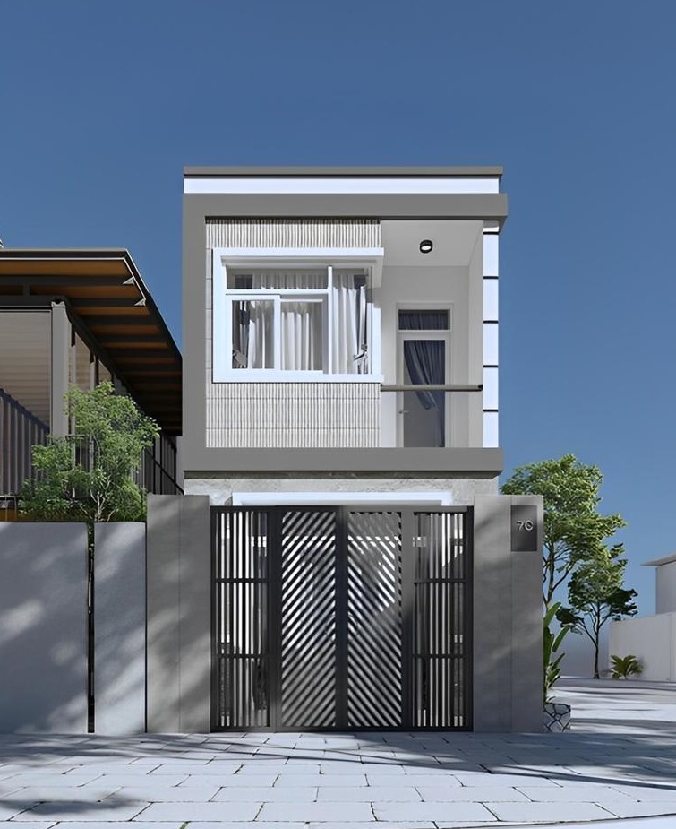 Nh&agrave; 1 trệt 1 lầu