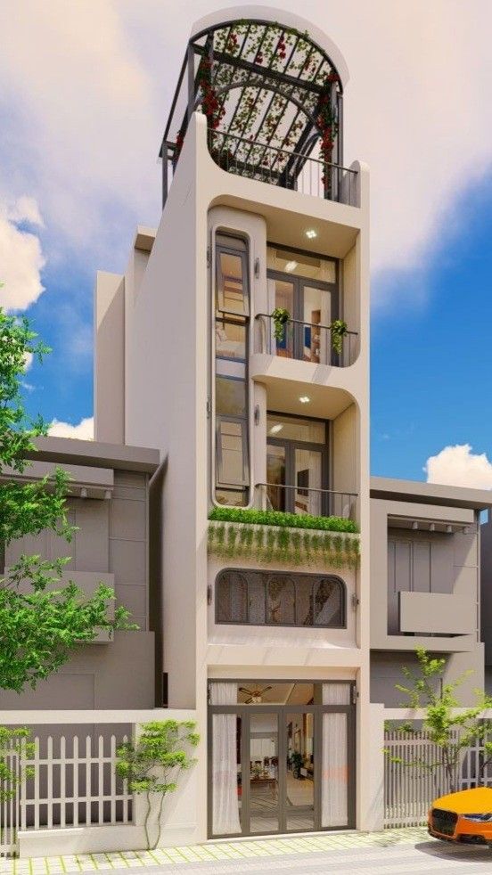 Nhà 1 trệt 1 lửng 2 lầu tại hcm