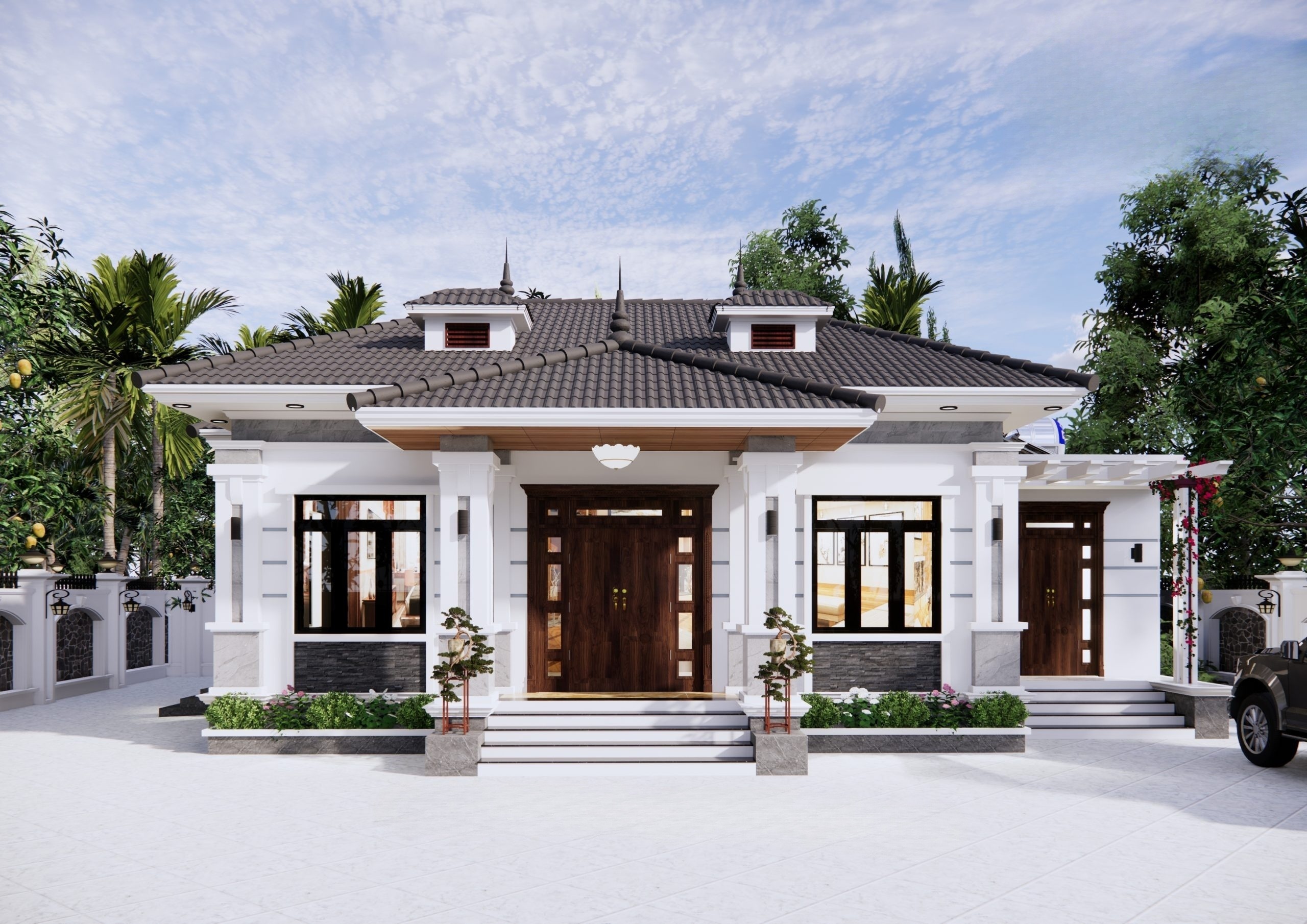 nh&agrave; cấp 4 m&aacute;i nhật
