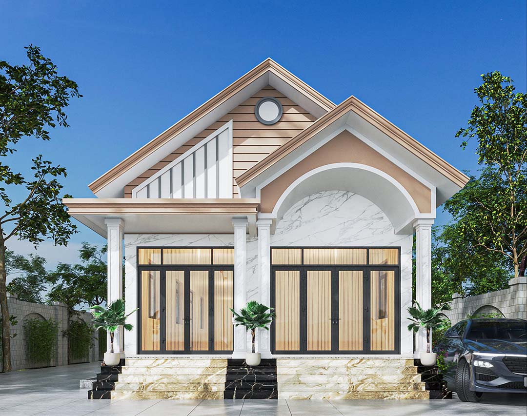 nh&agrave; cấp 4 g&aacute;c lửng