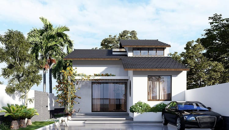 nh&agrave; cấp 4 m&aacute;i dốc