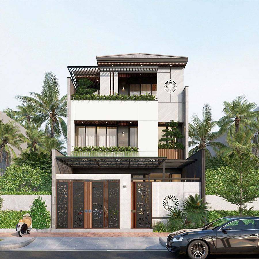 Biệt thự mái Nhật