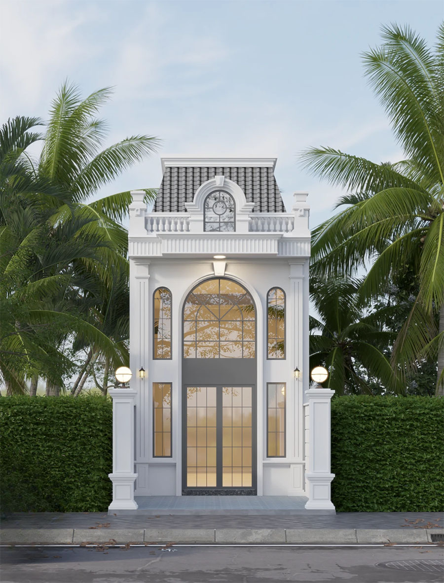 Nh&agrave; g&aacute;c lửng t&acirc;n cổ điển