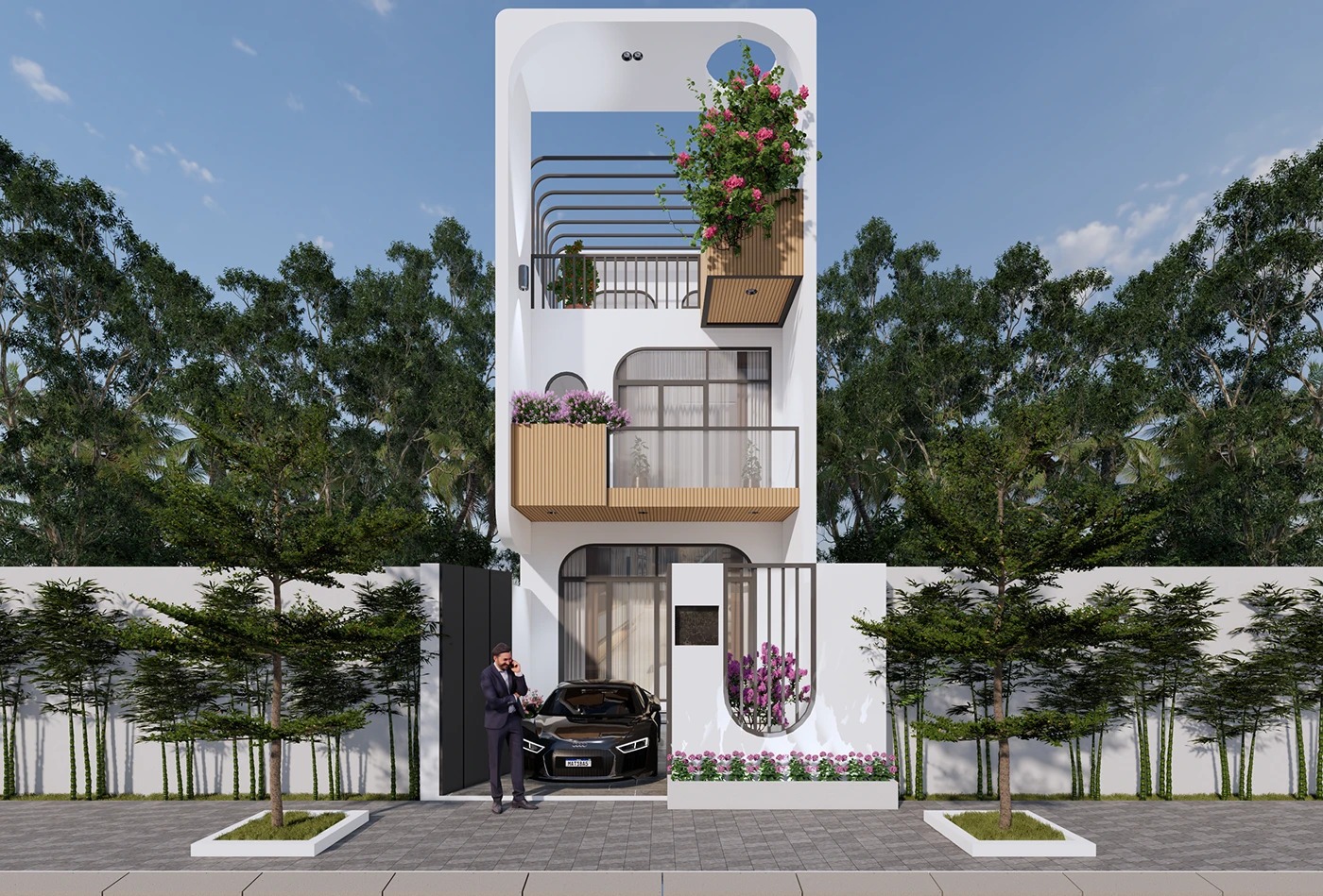 Chi phí xây nhà 1 trệt 1 lầu 5x10m