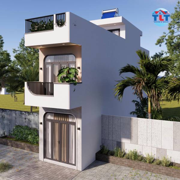 Nhà phố 3 tầng hiện đại