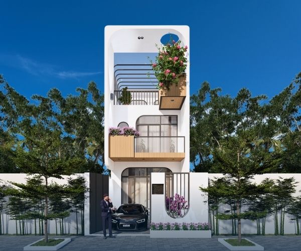 Chi phí xây nhà 1 trệt 1 lầu 5x10m: Dự toán & tối ưu ngân sách