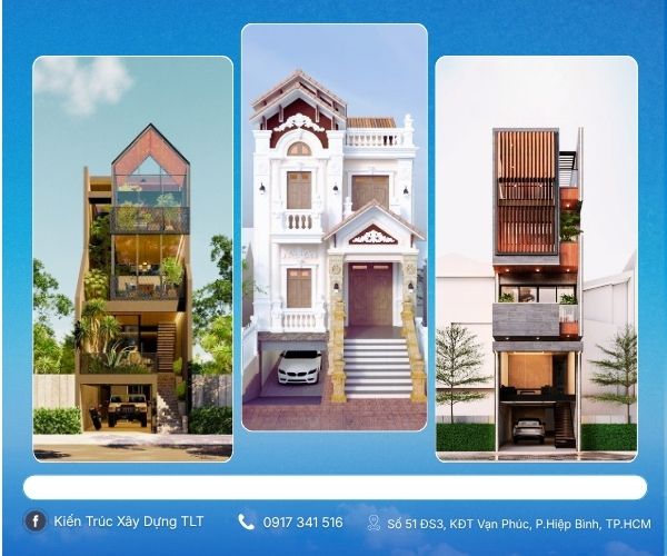 Mẫu nhà phố tầng hầm nổi