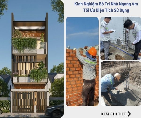 Nhà Ngang 4m Nên Bố Trí Thế Nào Để Đẹp Và Thông Thoáng?