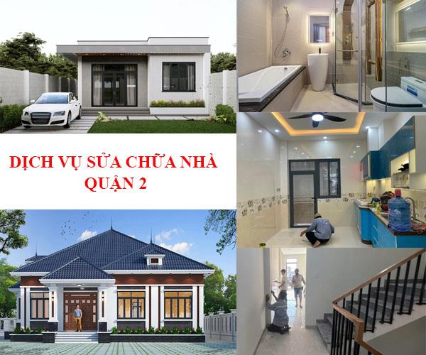 Chi phí sửa chữa nhà trọn gói quận 2 - Sửa nhà cấp 4 tại HCM
