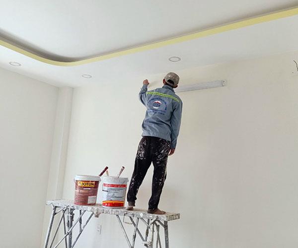 Cách sơn tường cũ đẹp như thợ sơn chuyên nghiệp