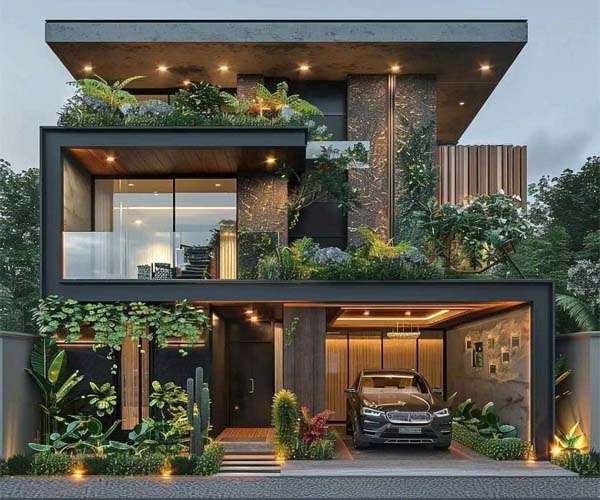 Xây nhà trọn gói tại Thủ Thừa - Các mẫu nhà đẹp xu hướng