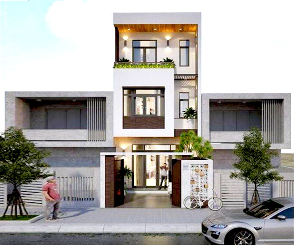 Mẫu nhà 3 tầng hoàn hảo để an cư lạc nghiệp