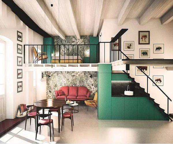Mẫu nhà cấp 4 gác lửng đẹp được yêu thích hiện nay
