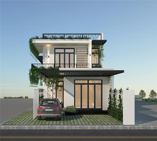 5 mẫu thiết kế nhà ống đẹp 2 tầng được yêu thích