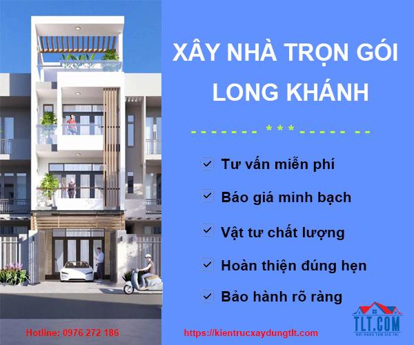 DỊCH VỤ XÂY NHÀ TRỌN GÓI TẠI LONG KHÁNH 